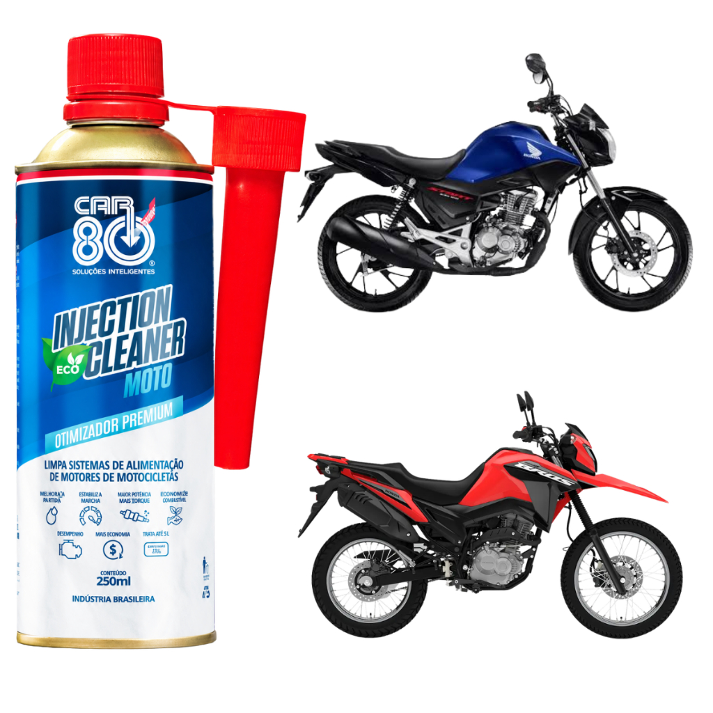 Injection Clean Moto Aditivo Limpa Bico Injetor Sistema Injeção 250ml Otimizador Premium