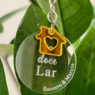 LEMBRANCINHA CHAVEIRO PERSONALIZADO - LEMBRANÇA CASAMENTO - NAMORADOS - NOIVADO - CASAL - FAMILIA