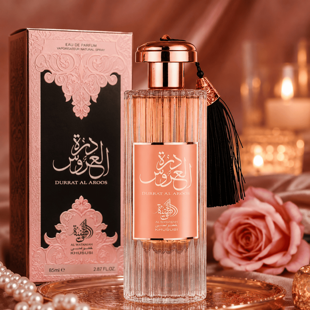 Perfume Feminino Arabe Al Wataniah Durrat Al Aroos EDP 85ml - Elegância Oriental e Sofisticação
