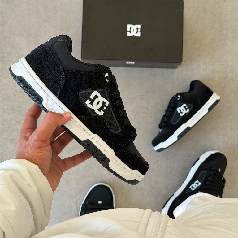 Tênis DC Shoes Casual Masculino Street Skate Solado Antiderrapante Confortável