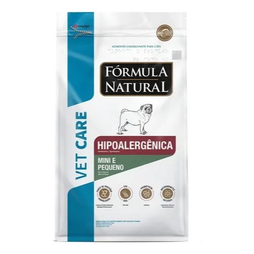 Vet Care Racao Caes Mini e Pequenos Hipoalergenica 10,1kg