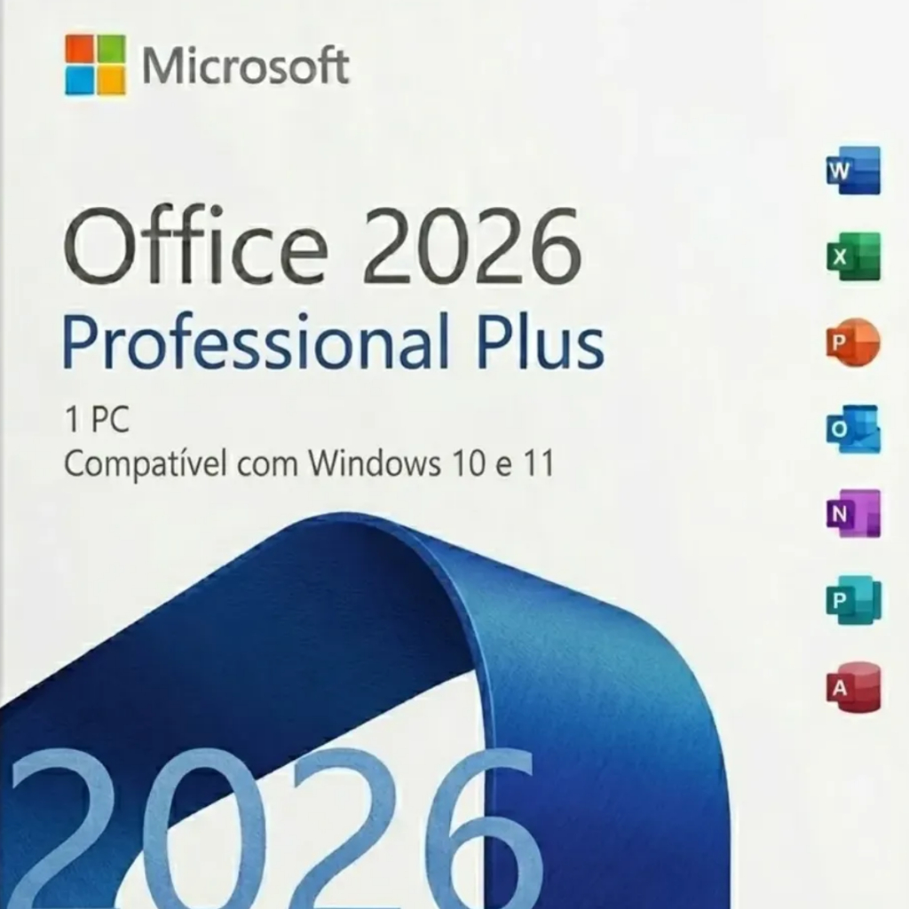 Microsoft Office 2026 Profissional Entrega Física Nota Fiscal