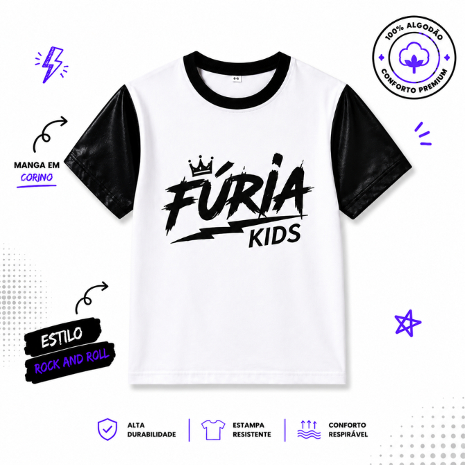 Camiseta Blusa Infantil Presente Ideal Menino Masculina Estilosa Algodão Criança Tshirt Moderna