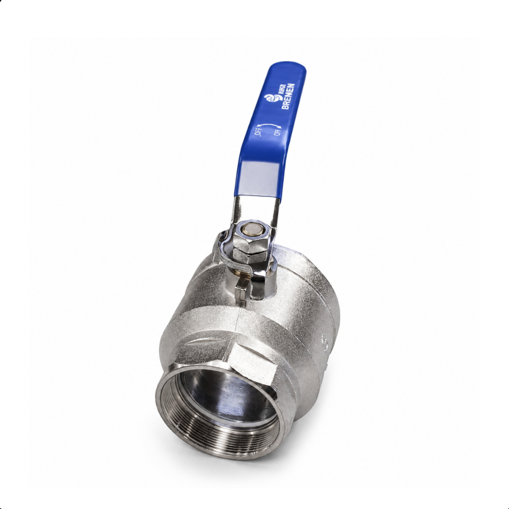 Registro de Esfera 362PSI Passagem Semiplena 4" Corpo Zinco Alumínio Bremen 7550