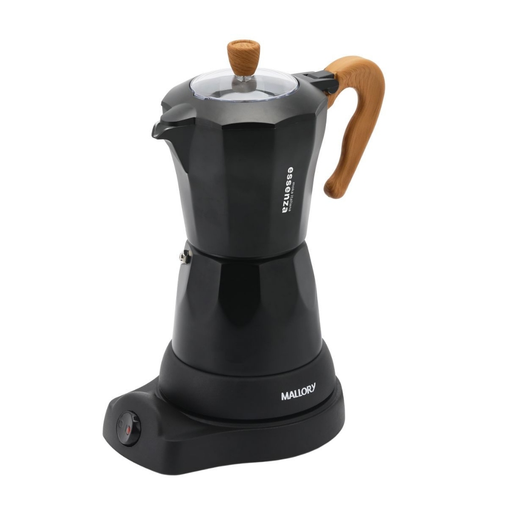 Cafeteira Elétrica Mallory Italiana Essenza Tampa de Vidro 480w - 127v