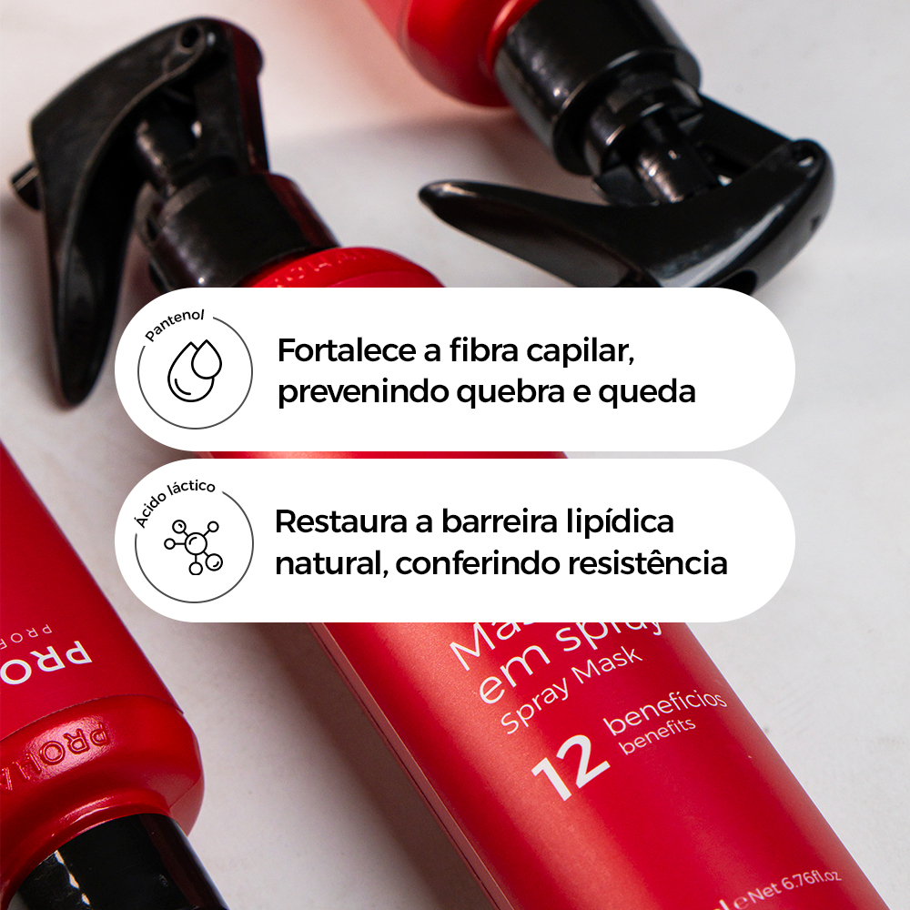 Kit 3x Absolut One: máscara Spray 12 Benefícios em 1 · foto 2