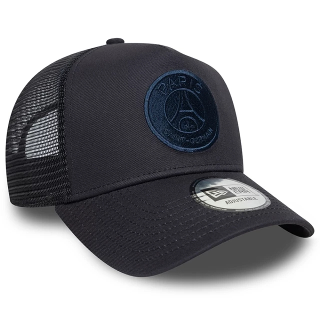 BONÉ NEW ERA 9FORTY A-FRAME TRUCKER PARIS SAINT-GERMAIN — AJUSTÁVEL | ABA CURVA