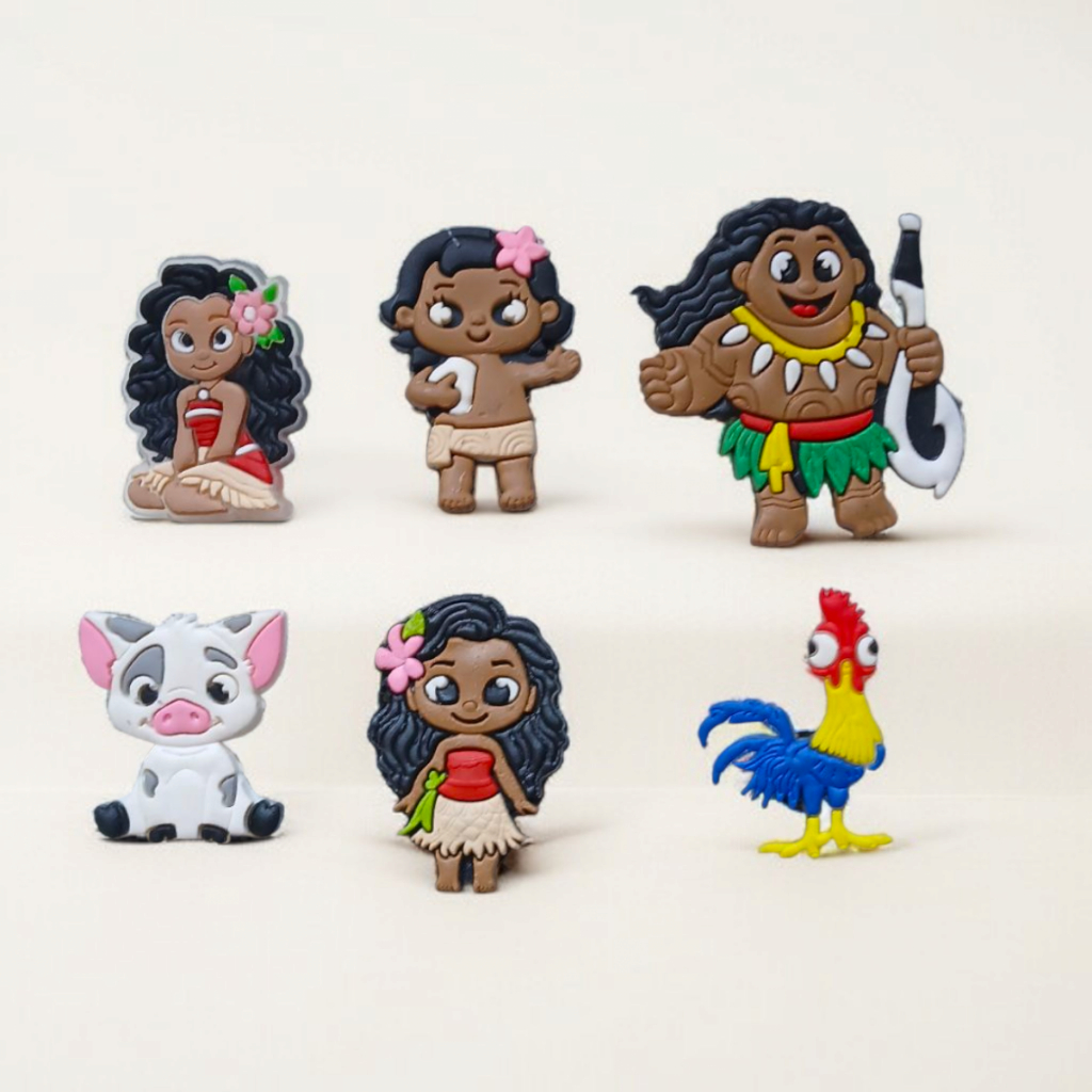 Kit Apliques Botons Pins Divertidos Acessórios Personalizados para Sandália Babuche Feminina