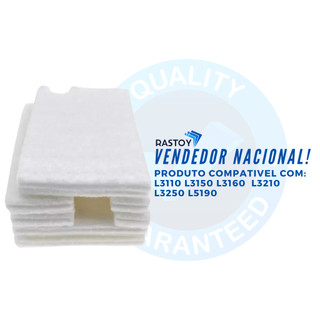 Feltro Almofada Esponja Absolvente para Epson L3100 L3110 L3115 L3150 L3250 L3160 L5190 L5290