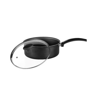 Panela Antiaderente Avulsa de Arroz 20 CM Teflon Com Tampa de Vidro