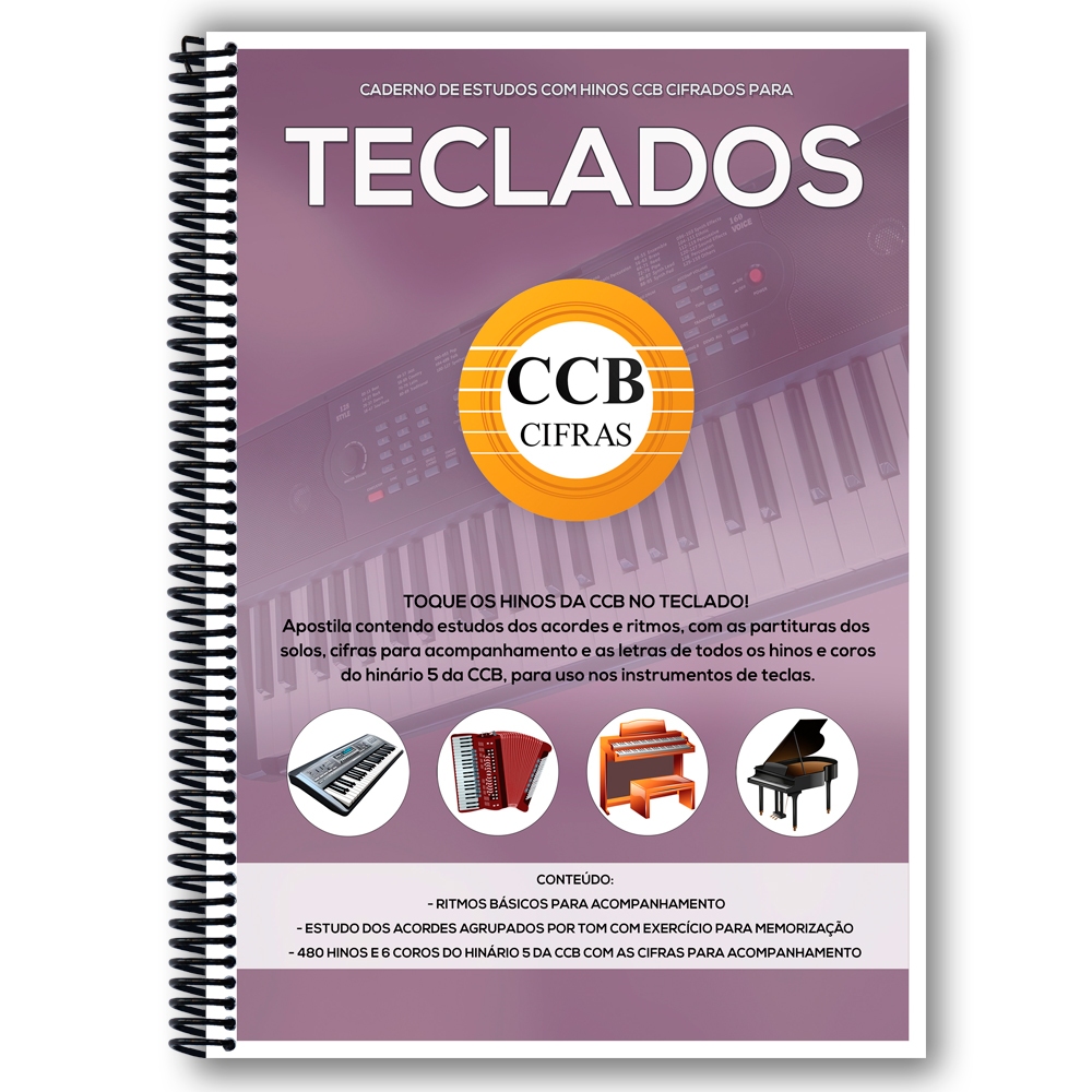Hinário CCB Cifras - Teclados