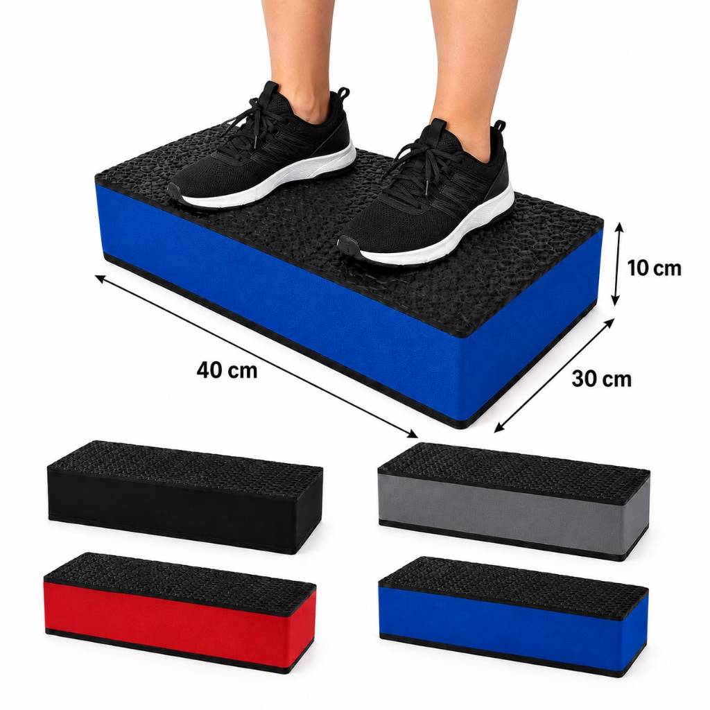 Imagem STEP EVA 40X30X10 ACADEMIA FISIOTERAPIA TREINO ANTI INPACTO Pilates cross fit  dança pet casa ar livre
