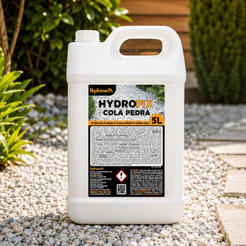 Hydrofix Cola Pedra 5L Hydronorth Cola Para Pedras Naturais Revestimentos Decorativos