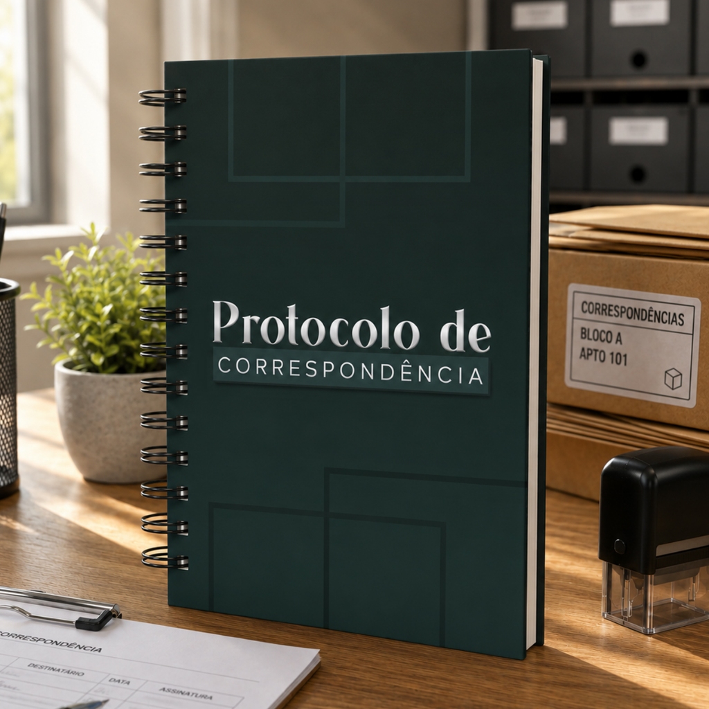 Protocolo Correspondência Uso Corporativo Administrativo Condominial Entrega Registro De Encomendas
