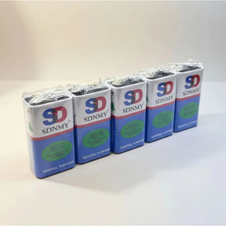 Kit 5 Baterias 9V Long Life Batteries 6F22 Sd-sdnmy/ONEX