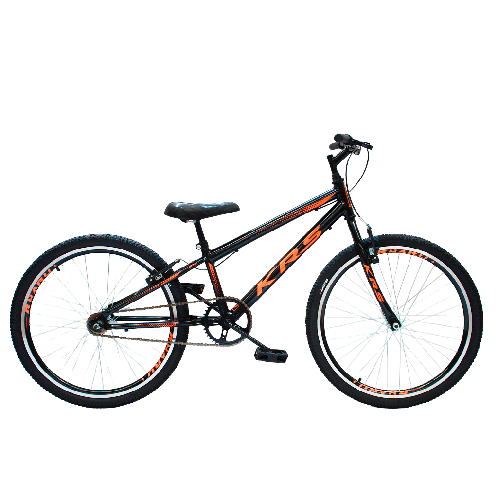 Bicicleta Aro 24 Rebaixada Menino Passeio V-brake Krs