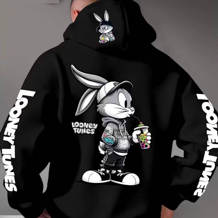 Moletom Streetwear Estampa Personagens Clássicos