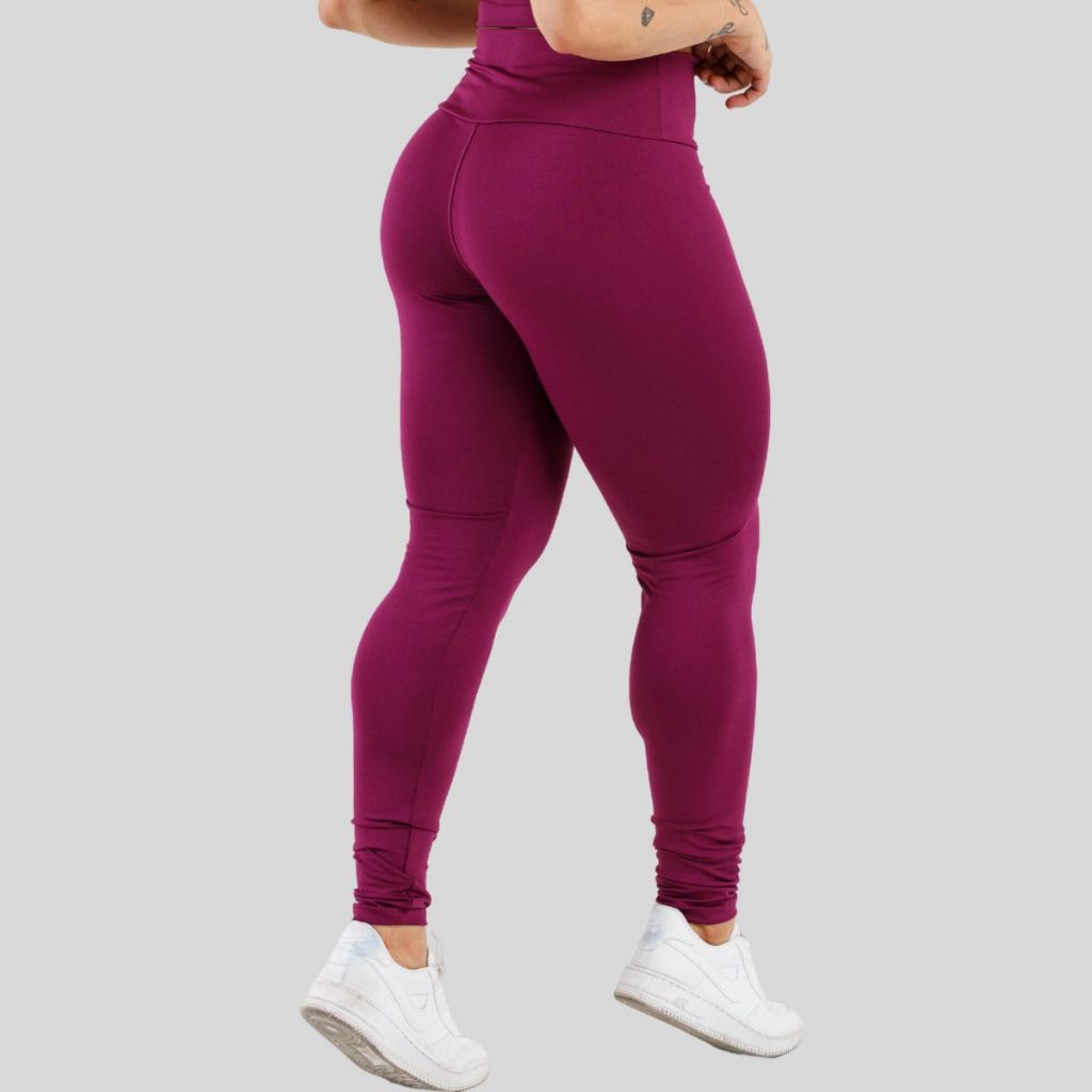Legging Fitness Modeladora Feminina  Cós Alto Com Compressão Academia Zero Transparência