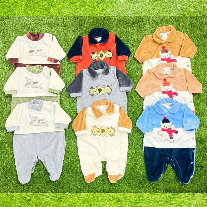 Macacão para Bebê Prematuro masculino em Plush quentinho, Macacão para bebê reborn menino, Enxoval, Conforto do bebê