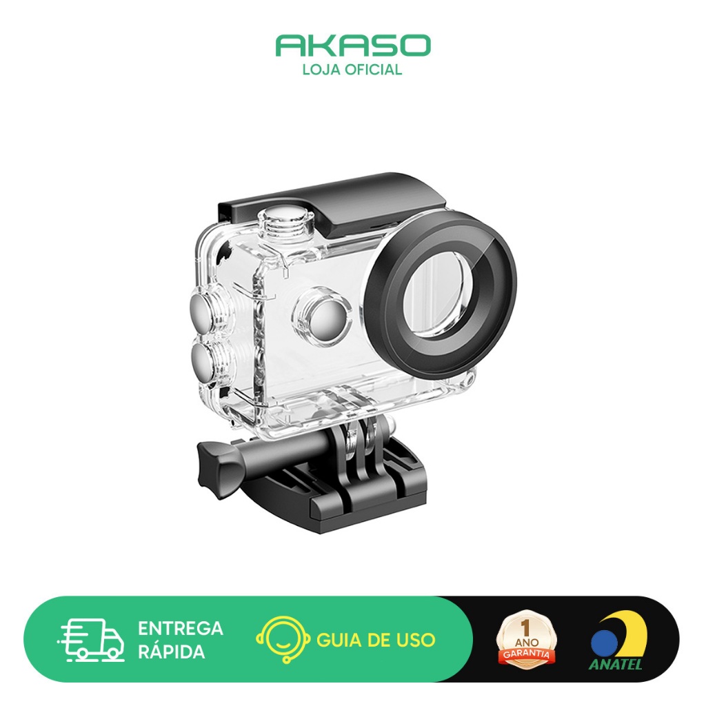 Imagem Case à Prova D'Água para Câmera Ação AKASO EK7000