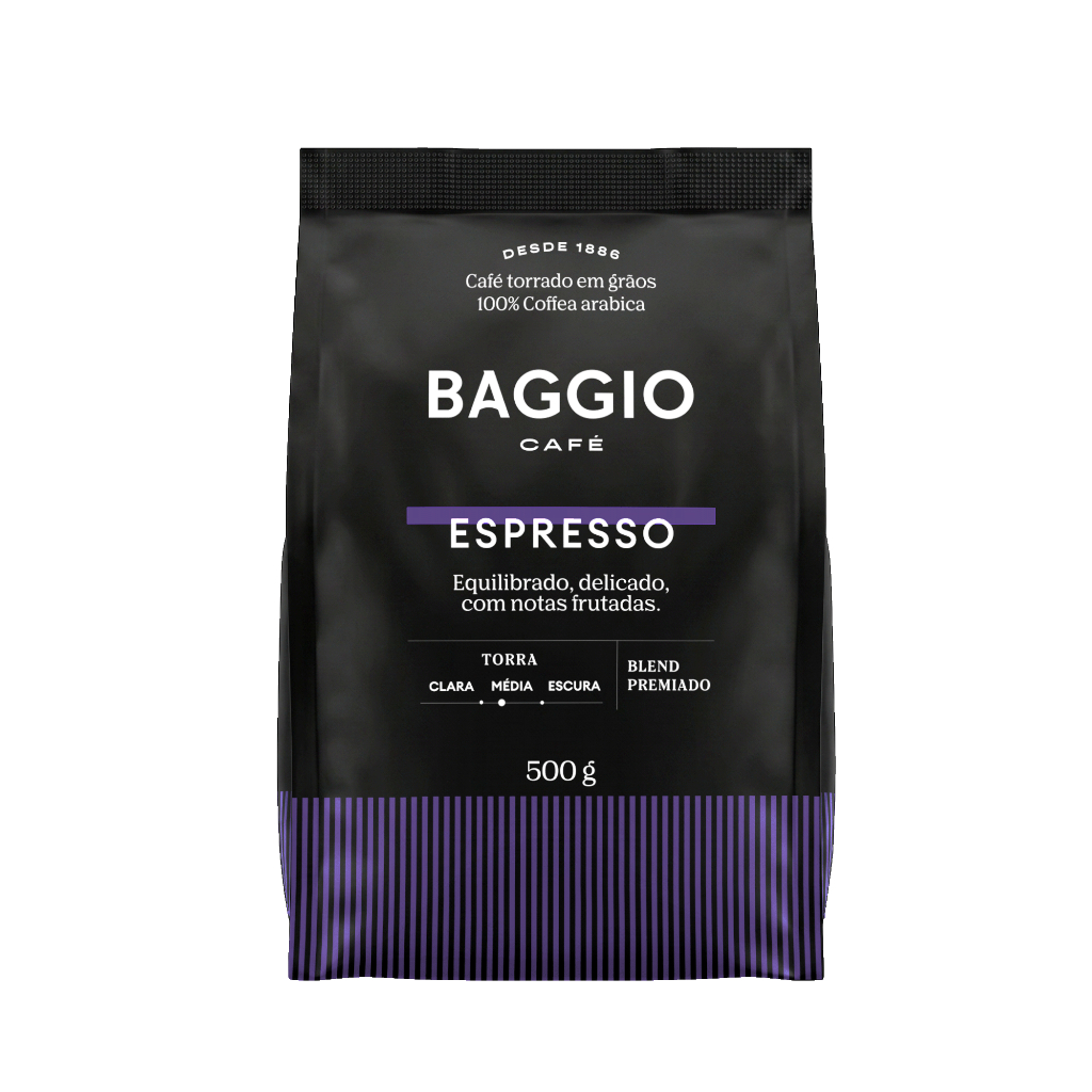 Baggio Café - Café em Grão - Blend Premiado - Espresso 500g