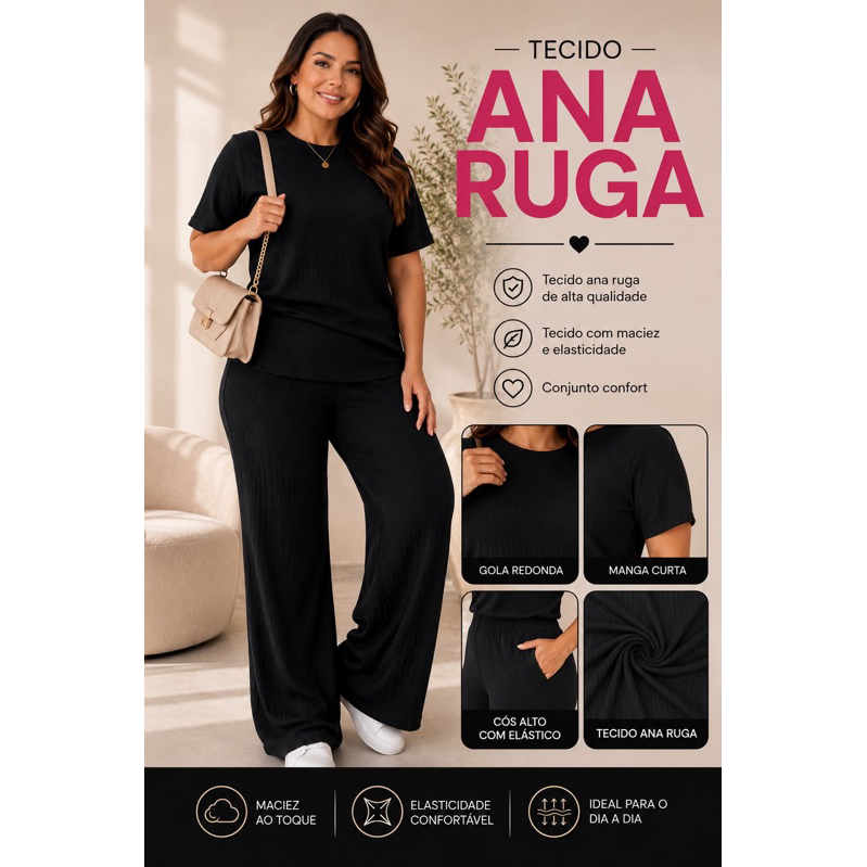 CONJUNTO CONFORTÁVEL ANA RUGA