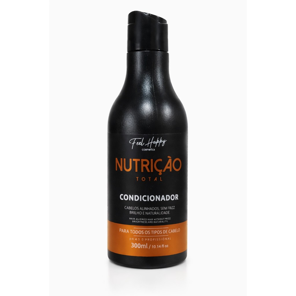 Condicionador Nutricao Brilho 300ml Feel Happy
