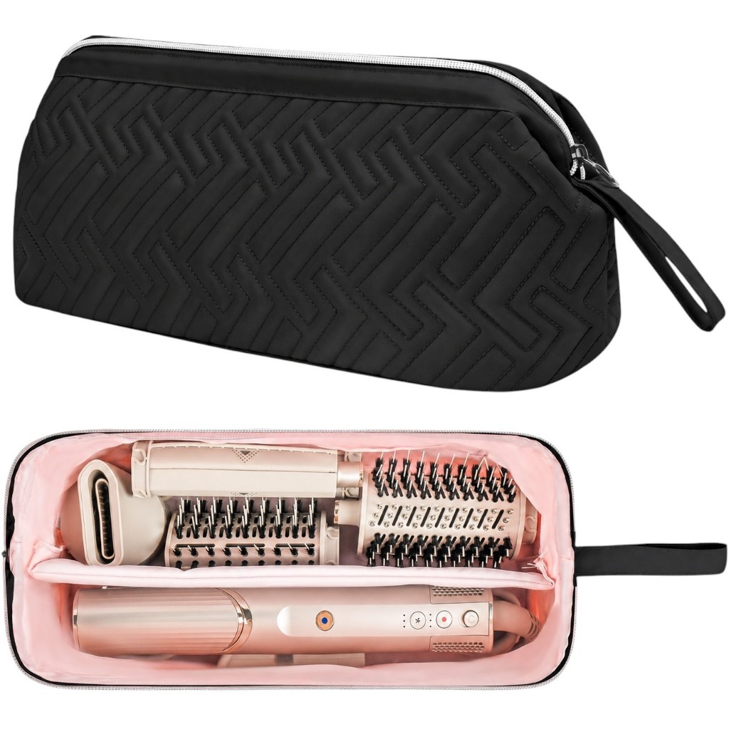 Bolsa de Transporte Secador Cabelo Escova Flexstyle Airwrap com Compartimento para Acessórios