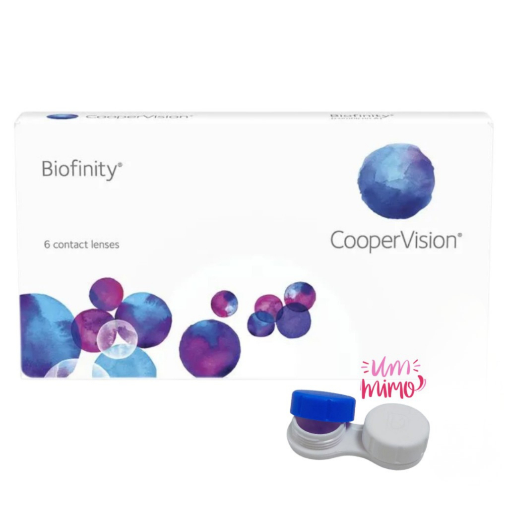 Lente de Contato Biofinity Coopervision Mensal 06 unidades