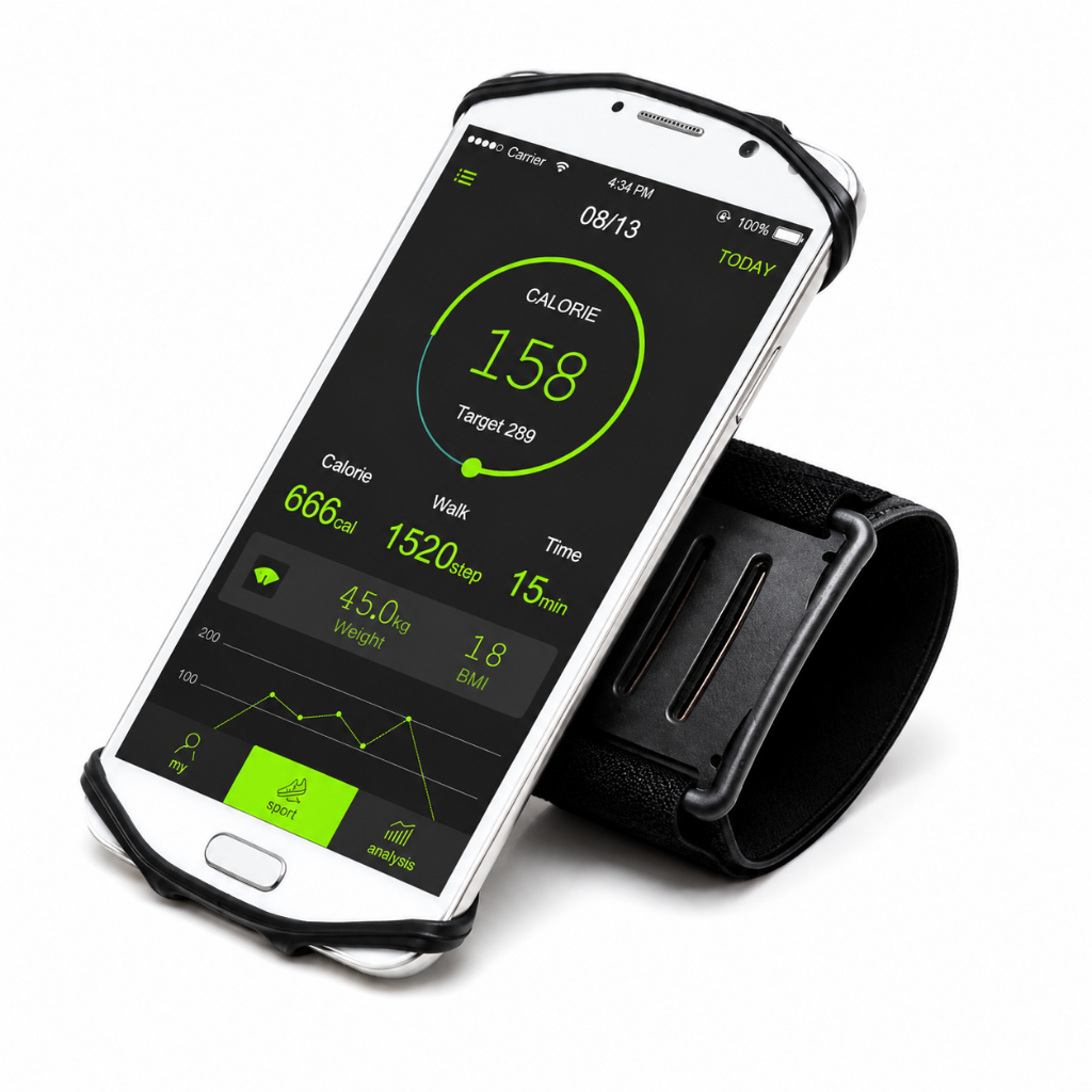 Suporte de Pulso para Celular com Rotação de 360 Graus, Ideal para Caminhadas e Corrida N0.S011