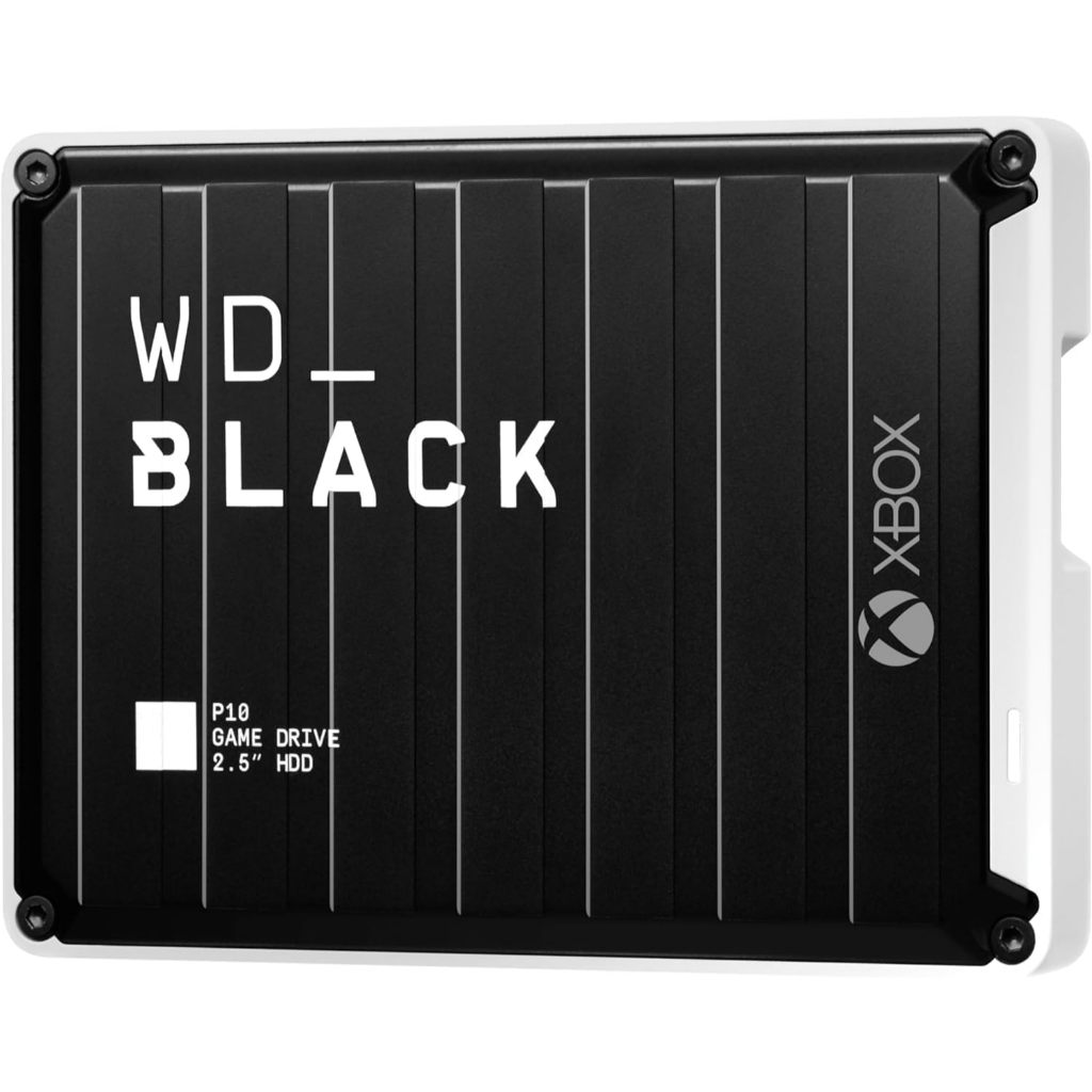 HD Externo Portátil WD Black P10 5TB Xbox, com 1 mês de Game Pass Ultimate - Lac