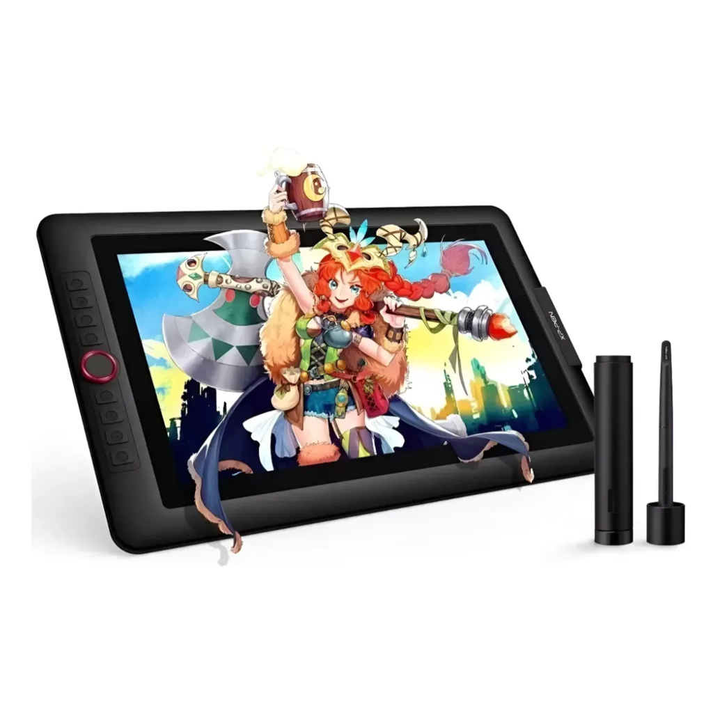 Mesa Digitalizadora com Tela XPPen Artist 15.6 Pro 8192 Níveis Caneta Sem Bateria