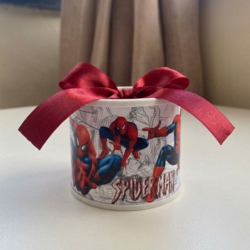 kit tubolatas personalizadas homem aranha - lembrancinhas aniversário e mesversario maternidade - fazemos todos os temas