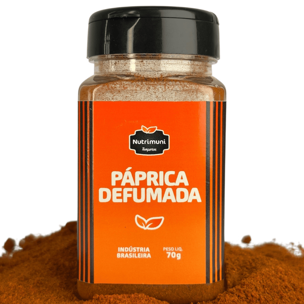Páprica Defumada Premium - 100% Natural