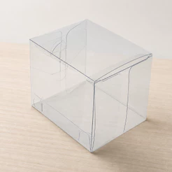 Kit 20 Caixas Transparente K7 - 7x7x9cm - para Lembrancinhas, Doces, Mini Panetone e Bits - Assk - Rizzo
