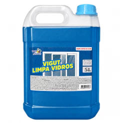 Limpa Vidros Vigut 5L Limpador Profissional para Janelas Espelhos Vitrines e Vidraças