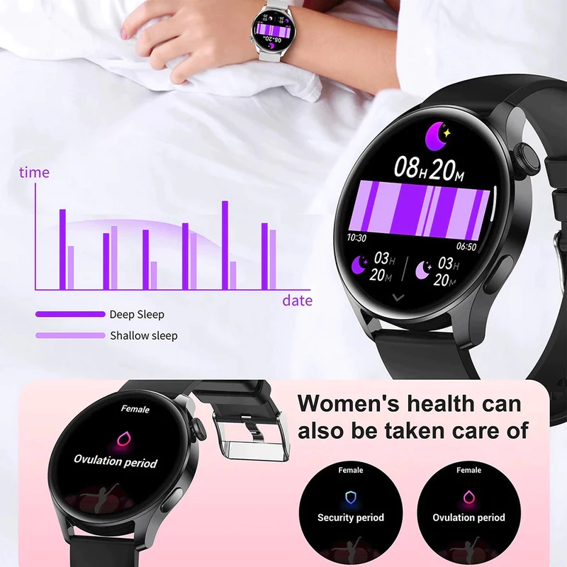 Smartwatch Relógio Inteligente com Assistente de Voz — foto 7
