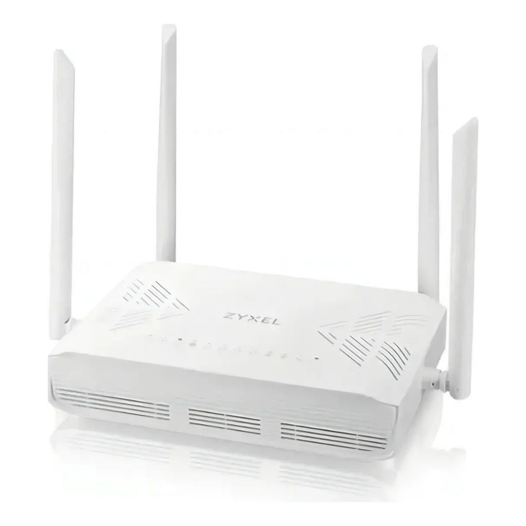 Roteador Zyxel Ont Gpon Wifi 6 Ax3000 Zyxel Px3321-t1 Voip - Seminovo