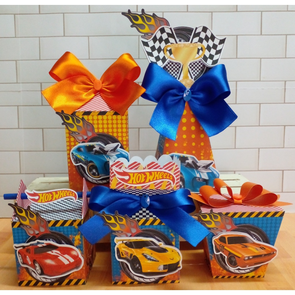 Kit Festa Personalizados HOTWELLS| Lembrancinhas| Caixinhas Personalizadas| Caixa Milk| Caixa Piramide| Infantil| Mimos
