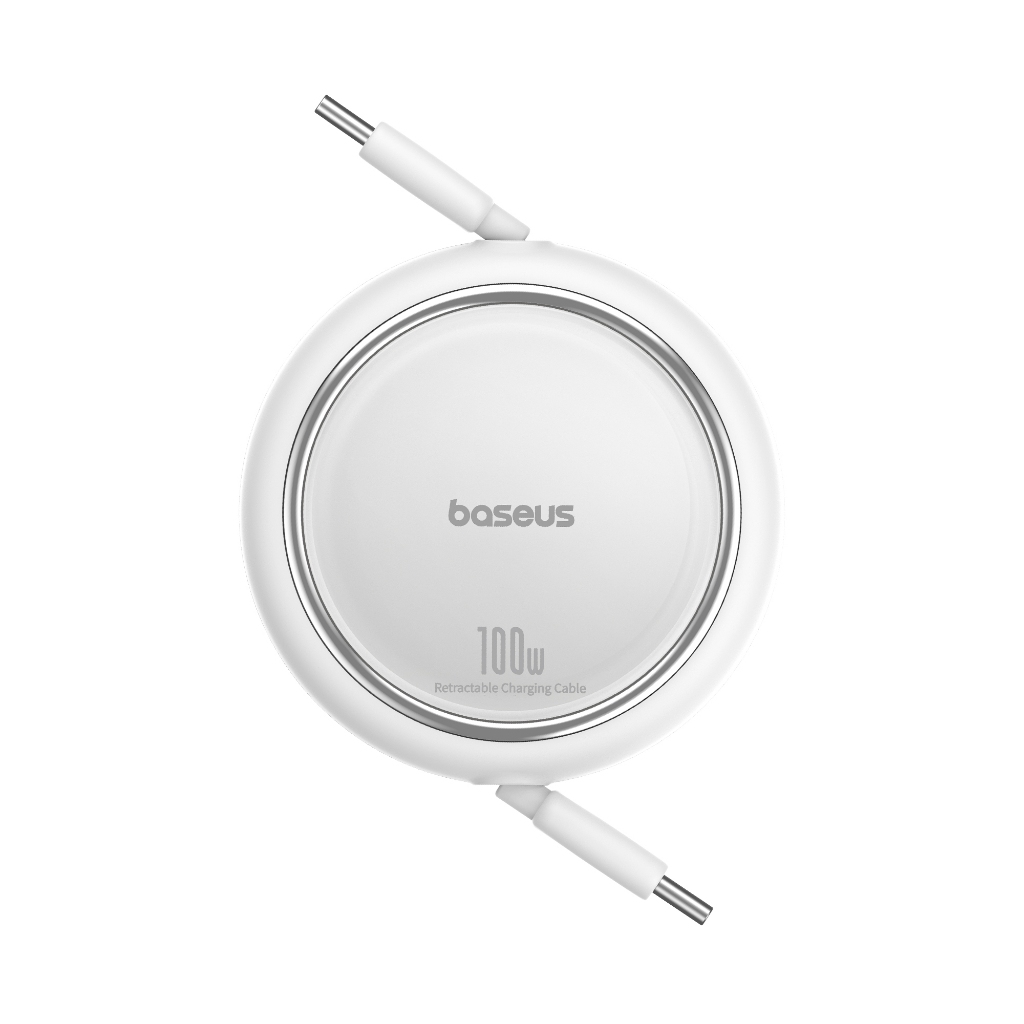 Cabo Turbo Tipo-c P/ Tipo-c Baseus Retrátil 100w 1m
