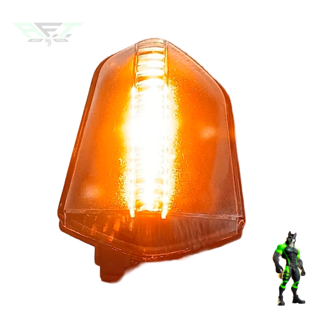 Pisca De Led Sequencial Ambar Pop 110 2016 Em Diante · foto 2