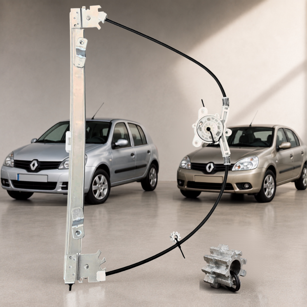 Máquina de Vidro Elétrica Para MOTOR ORIGINAL Dianteira Esquerda Renault Clio 99 á 16 Symbol 09 á 13