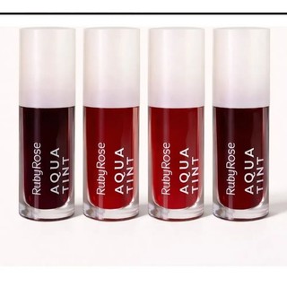Aqua Tint Ruby Rose - Labios E Bochechas - Batom Ou Blush Acabamento Leve 5ml