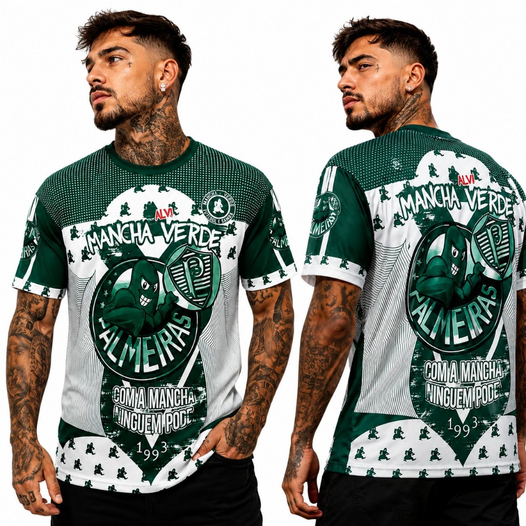 Camisa Mancha Verde Torcida Comemorativa