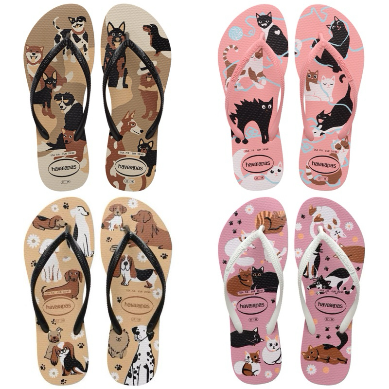 Chinelo Havaianas Slim Pets 23/24 ao 41/42 Original ®