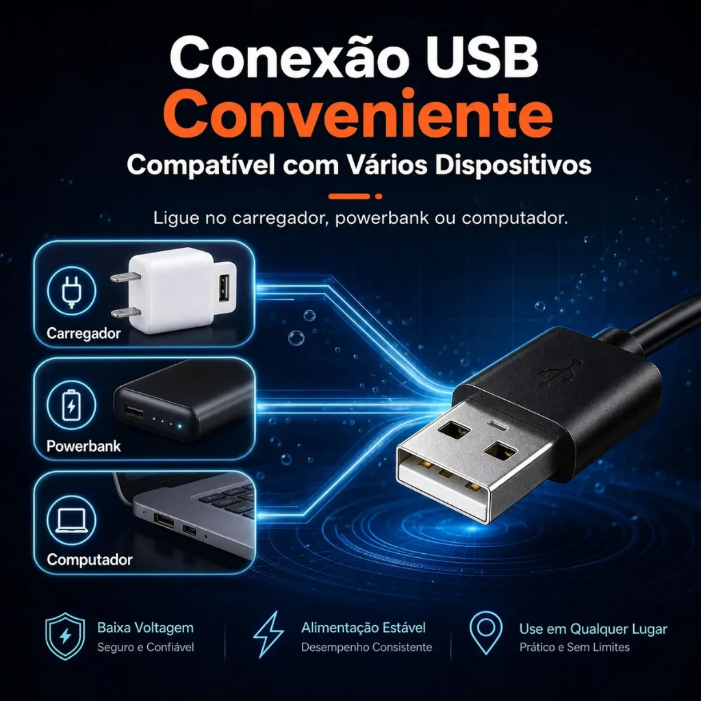 Luminária Led Rgb Submersível Aquário Com Controle Remoto — imagem 2 de 2
