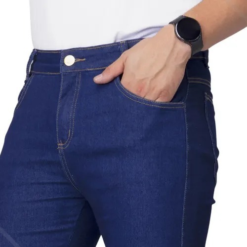 Kit 3 Calças Jeans Masculina Slim Com Elastano E Lycra — imagem 2 de 2