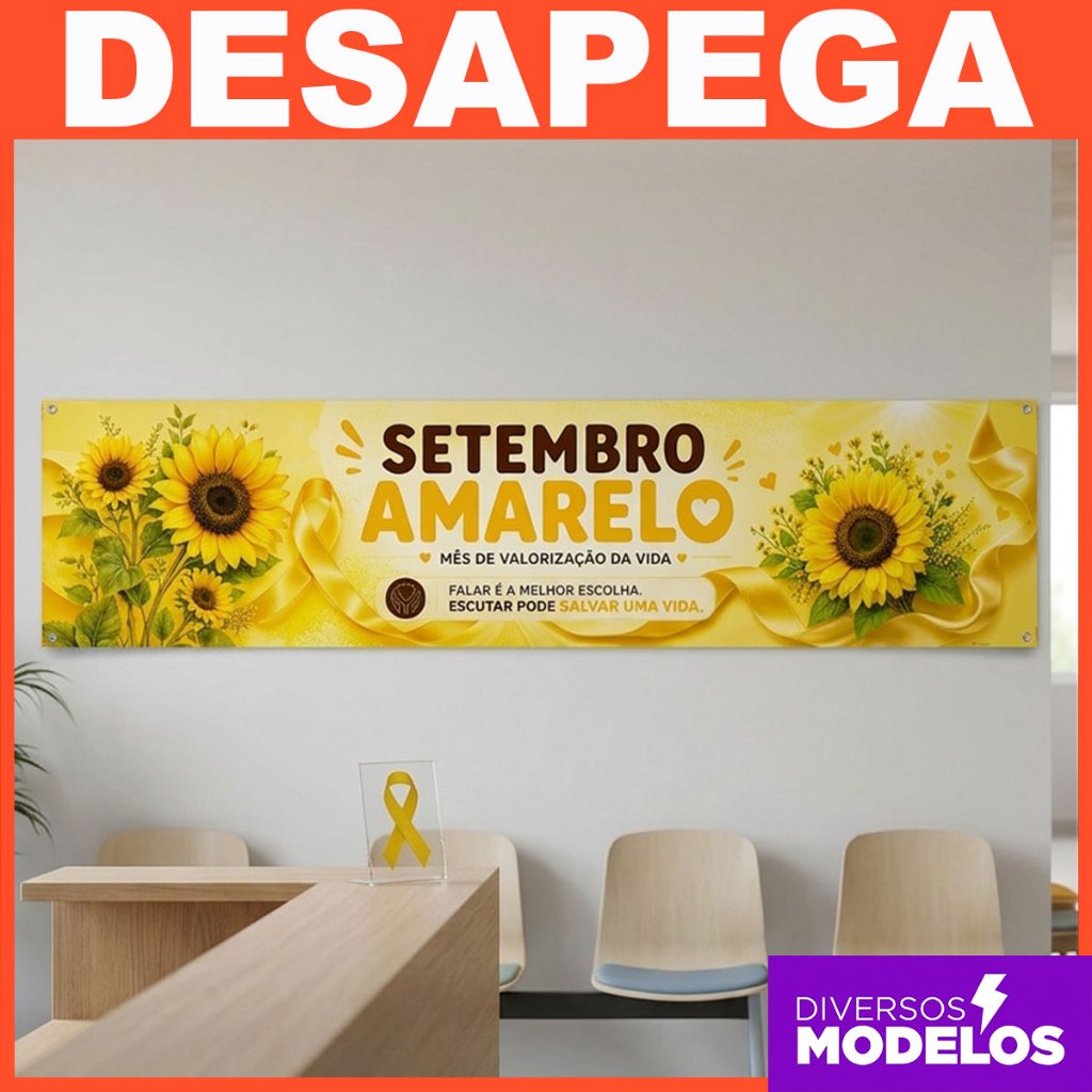 Bandeira e Faixa Decorativa em Tecido Sublimado para Festa - Desapega
