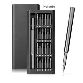 Kit Jogo Ferramenta Chave Magnética Precisão 24 Peças Pequenos Reparos Celular PC Noteboo…