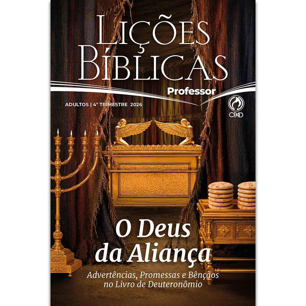 Revista Lições Bíblicas Adultos Professor 4° Trimestre 2026